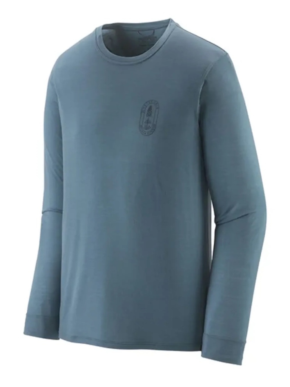 Patagonia Mens Capilene Cool Merino Graphic Shirt - Clean Climb Bloom: Blue, S